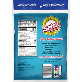 Spitz Sunflower Seeds, Original, 6 Ounce (Pack of 9)