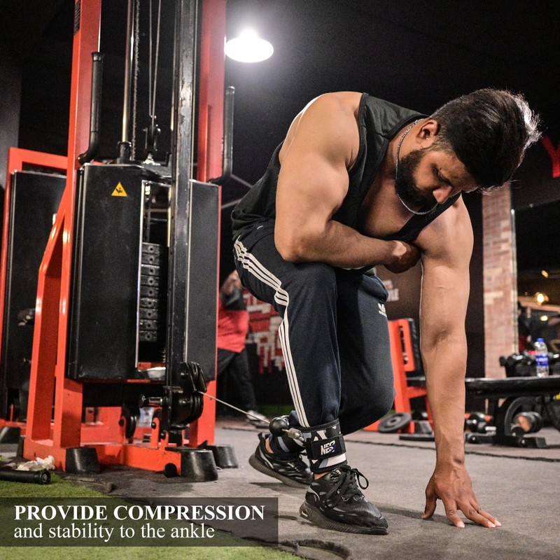 NES3 Foot Strap Cable Pull 7mm Neoprene Support 10" x