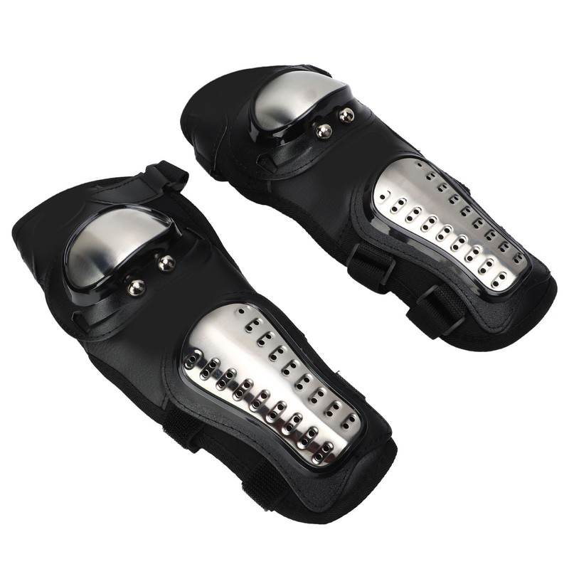 1 Pair Motorcycle Elbow Guards Adjustable 90 Degree Bend Prevent
