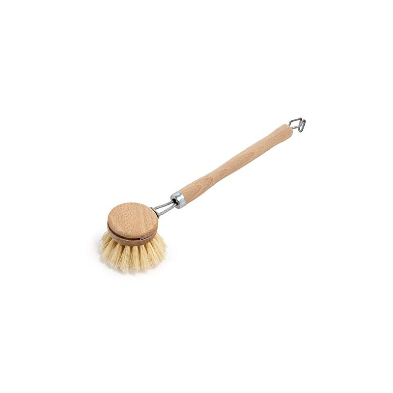 BÜMAG Kitchen Brush with Fibre-Natural Bristles – Plastic-free Alternative for