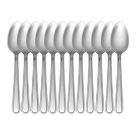 Moven | Set Cuchara Sopera | Cosmo| 12 Piezas| Cuberteria de Acero Inoxidable | Juego de cucharas para servicio de mesa