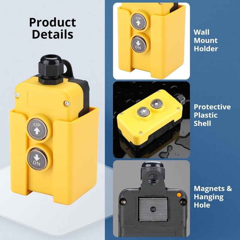 Toggle Trailer Remote Control, Trailer Up and Down Control Switch,