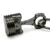 VmG-Store Engine piston XL key fob chrome engine key tuning,