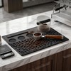 ASIUXIRS Heavy Duty Coffee Mat, 17" x 13" x 0.4",