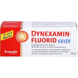 Dynexamine Fluoride Jelly Dental Gel 20g