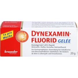 Dynexamine Fluoride Jelly Dental Gel 20g