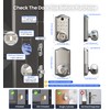 Veise VE018 Smart Knob Handle Lock - Fingerprint, App Control,