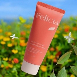 FELICIA 펠리샤 모이스춰라이징 수분크림 대용량 + 사은품증정 FELICIA Moisturizing Hydrating Cream Large Size + Free Gift