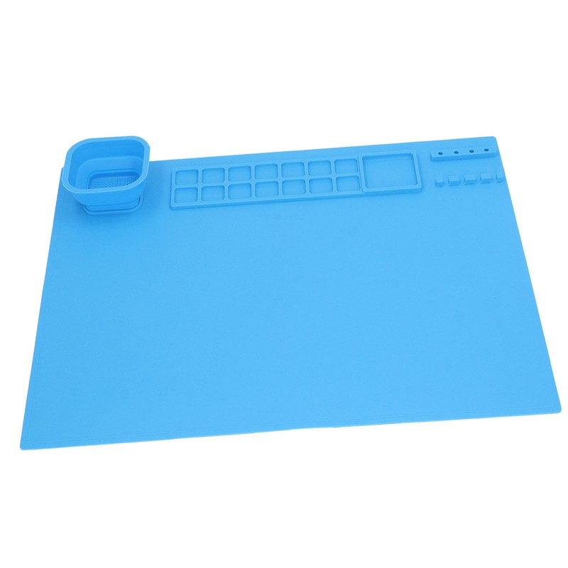 Silicone Painting Mat with Cup DIY Cultivate Artistic Talent Easy