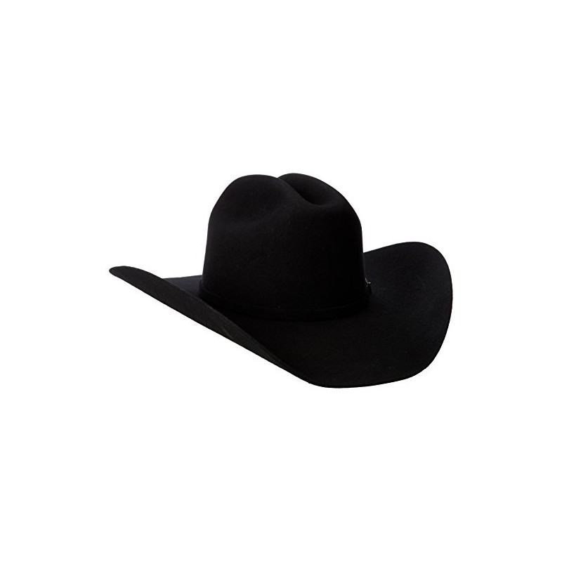 Justin Men's 3X Rodeo Hat, Black,7 3/8