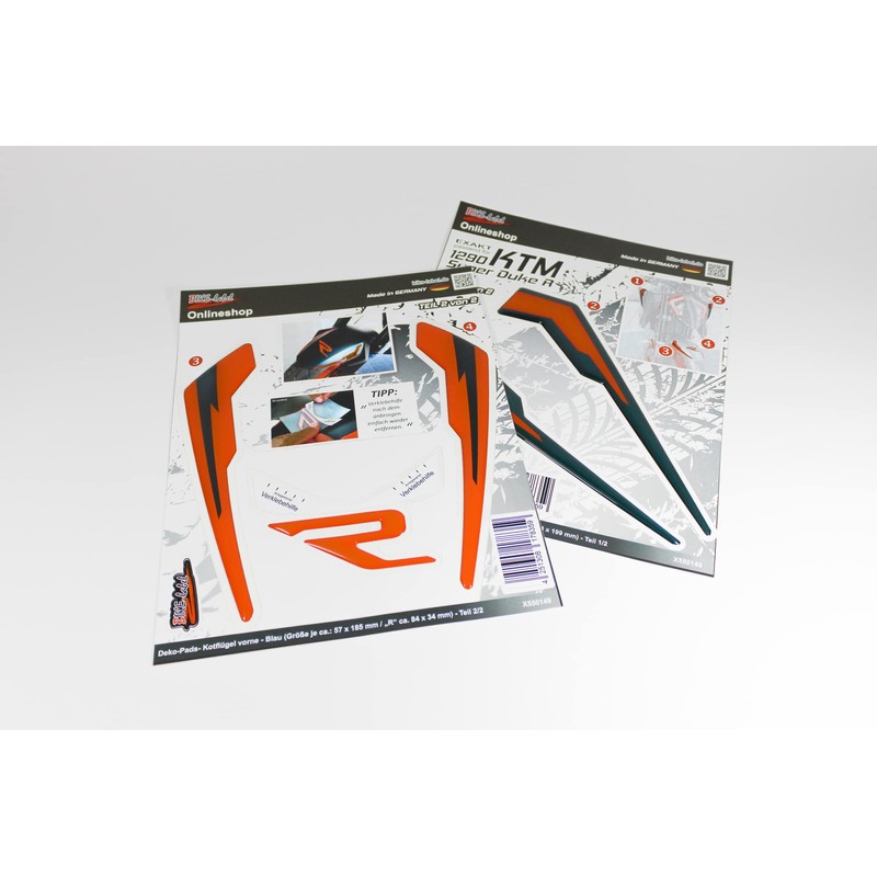 Tankpad Decorative Sticker Compatible with KTM 1290 Super Duke R