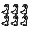 SNAP-LOC E-Track Strap Slip-On Hook Adapter 6-Pack, Logistic Tie-Down for