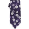 Sean John Mens Exploded Dot Self-tied Necktie, Purple, One Size
