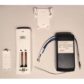 3-in-1 Ceiling Fan Light Timing & Speed Remote Universal Ceiling Fan Remote Control Kit, Compatible with Breeze/Hunter/Harbor/Honeywell/Westinghouse similar fan light fixtures