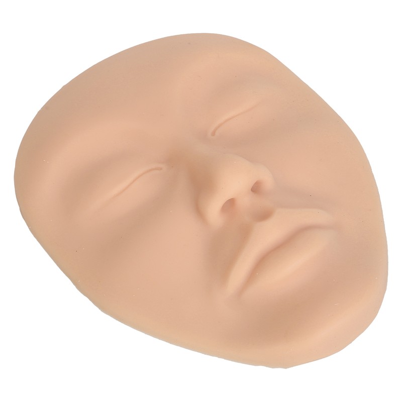5D Makeup Practice Mannequin Solid Silicone Elastic Soft Microblading Supplies