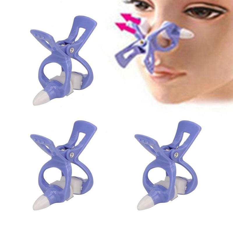 10pcs Nose Lifter Portable Massaging Small Nose Bridge Slimming Clip