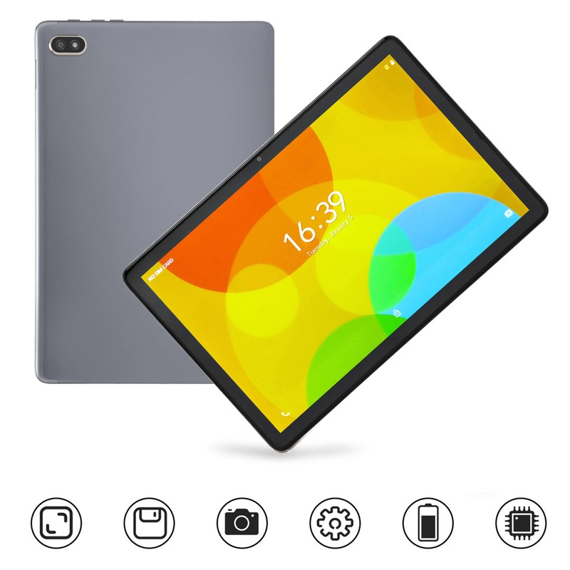 10.1 Inch Tablet 2.4G 5G WiFi 8GB 128GB Support Fast