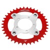 104BCD Electric Bike Chainring and Adapter 38T Aluminum Alloy CNC