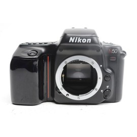 Nikon N50 / F50 35MM Film SLR Camera Body Only (Renewed), Black