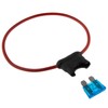 Lumonic Car fuse holder with 25 cm cable, 15 A