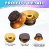 MECCANIXITY 4PCS Guitar Top Hat Bell Knobs, Volume Tone Control