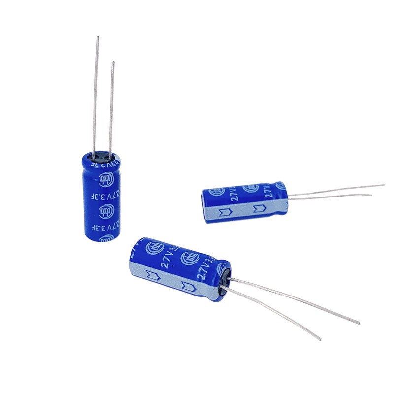 PENGLIN 10pcs Superfarad Capacitors 2.7V 3.3F 8x19mm Supercapacitor Capacitor High