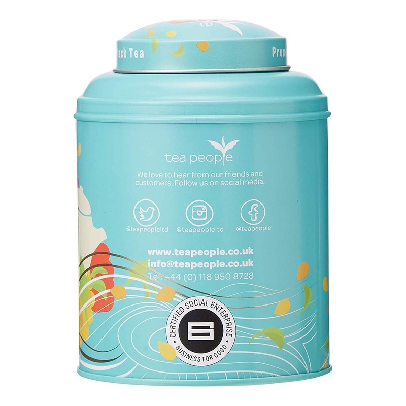 Tea People Luxury English Breakfast Loose Tea Caddy 125g
