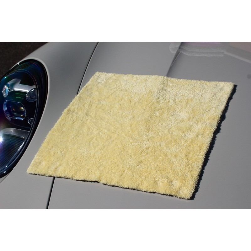 Mammoth Microfibre MM-FCT Furry Canary Extra Soft Microfiber Towel, Yellow