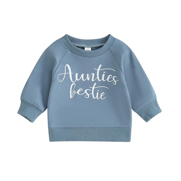 fhutpw Toddler Baby Boys Girls Sweatshirt Tops Letter Print Long