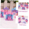 Operitacx Bulk Creative Erasers Pcs Princess Castle Eraser Set for