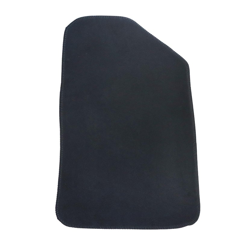 SecosAutoparts Replacement Black Velour Front & Rear Floor Mats Carpet