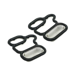 Bxoxlmm 15815-RAA-A01 15815-RAA-A02 91319-PAA-A01 Solenoid Spool Valve Gasket Kit for VTEC K-Series Element (2 Sets) - Rubber