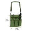 Yabcany Garden Pruning Tool Bag - Canvas Shoulder Crossbody Gardening