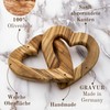 OLIQUE Wooden Hearts, Olive Wood - Connected Wooden Hearts as