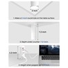 2 Inch Pop Up Outlet for Countertop,Power Grommet 2-inch Desk