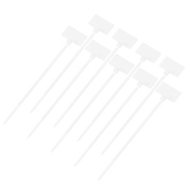 MECCANIXITY 250pcs Marker Cable Zip Ties, 4 Inch Self-Locking Outer Nylon Labels Zip Tie Wraps, Wire Tags Ties Straps for Indoor and Outdoor, 1/8", White