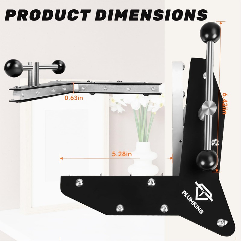 2PCS Miter Max Corner Clamp for Woodworking, Making Window Casing,