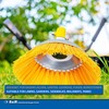 S&R Cone Brush Weed Brush 200mm x 25.4mm Nylon Bristles
