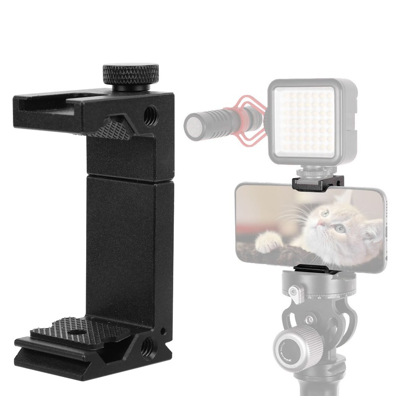 Mobile Phone Clamp for Tripod Mount Adapter Universal Smartphone Holder