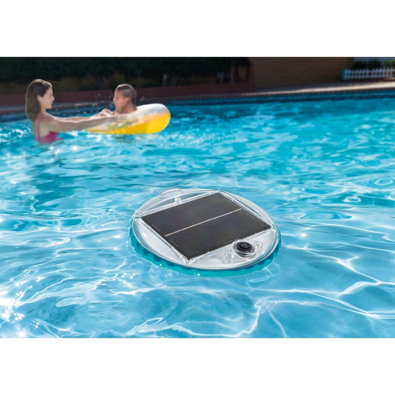 Intex 28690E Solar Powered LED Floating Light with Auto On