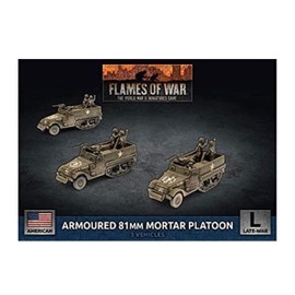 Flames of War American M4 81mm Armored Mortar Platoon (x3)