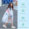 YUNLOVXEE Rain Poncho Raincoats for Kids Reusable - 2 Pack