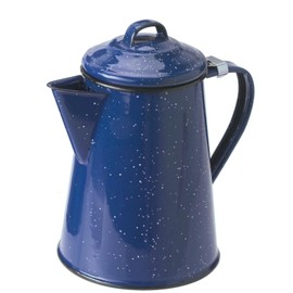 GSI Outdoors Enamel Coffee Pot to Store Hot Coffee, Tea for Camping & Farmhouse - 8 Cup