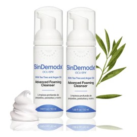 2 Espuma Limpiadora De Pestañas Y Párpados Sindemodx Ocu-spa