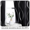 NICETOWN Black Out Window Curtains for Bedroom, Microfiber Noise Reducing