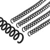 PATIKIL 8mm(5/16") Plastic Spiral Binding Coils, 20 Pcs Binding Spirals