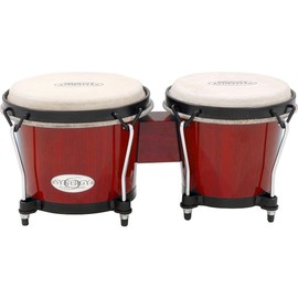 Toca Synergy Series Bongo Drums Set - Red