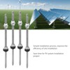 4PCS PV Bracket Double Head Screw Stainless Steel Anti Corrosion