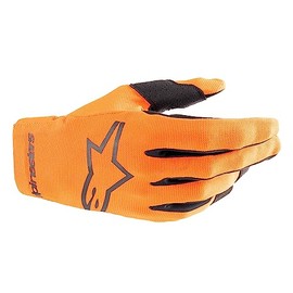 Alpinestars 3561824-411-XXL: Radar Gloves Hot Orange/Black 2X