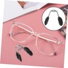 SAFIGLE U Shaped Eyeglass Nose Pads Soft Slip Replacement for
